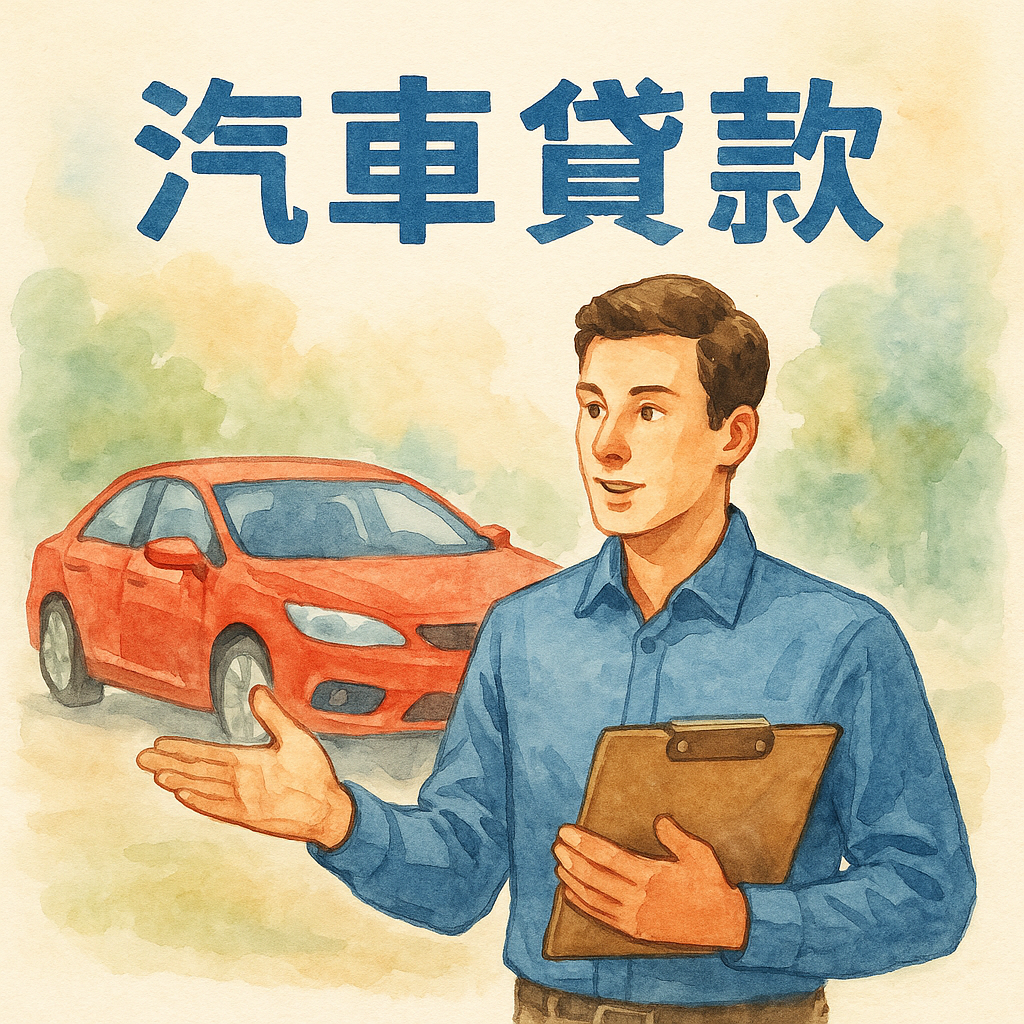 汽車貸款利率、車貸流程、銀行車貸與車商貸款比較、貸後管理、汽車貸款注意事項